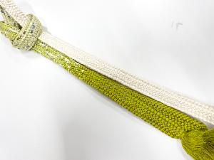 正絹　手組帯締め